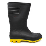Bota Galocha Vonder Impermeável Pvc Preta Cm Cf Motoboy
