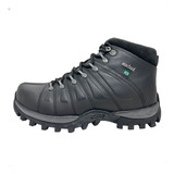 Bota Macboot Adventure Cano Médio Couro Grafite Uirapuru 02