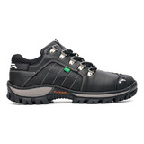 Bota Masculina Adventure Cano Curto Para Trabalho Brinde