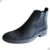 Bota Masculina Botina Social Casual Roça Cidade Campo Sitio