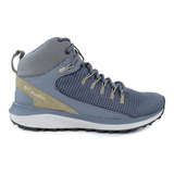 Bota Masculina Columbia Trailstorm Mid Cinza Marinho 1938881