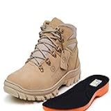 Bota Masculina Feminina Coturno Arizon Com CA Em Couro Legítimo Palmilhas Gel Ortopédica Com Selo De Segurança Areia Br Footwear Size System Adult Numeric Numeric 38