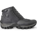 Bota Masculina Motociclista Moto Motoboy Cano