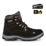 Bota Masculina Original Resistente Trabalho Conforto Brindes