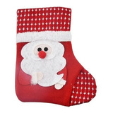 Bota Meia Natal Papai Noel Botinha Árvore Decoração