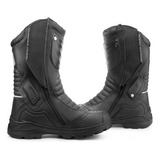 Bota Motociclista Acero Speed Cano Alto Proteção Marcha