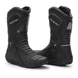 Bota Motociclista Couro Animal Speed Cano Alto C Proteções