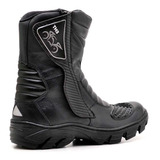 Bota Motociclista Motoqueiro Th3 Couro Cano Médio cano Baixo