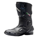 Bota Motociclista Texx Super Tech V2 Couro Preta 36