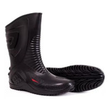 Bota Motoqueiro Impermeável Em Pvc Delta Force Moto Motoboy