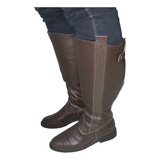 Bota Para Hipismo De Couro Legítimo Macio Acolchoada