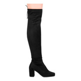 Bota Paris Cano Alto Salto Bloco
