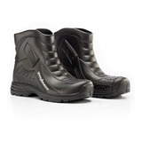 Bota Pvc Para Motociclista Impermeável Pantaneiro