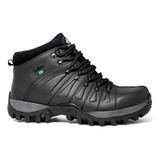 Bota Segurança Masculina Macboot Uirapuru Cano Médio Couro
