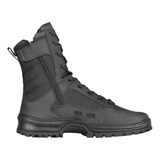 Bota Tática Interceptor C Zíper Preta Invictus