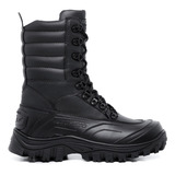 Bota Tático Attack Com Zíper Resistente A Água