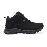 Bota Timberland Cano Baixo Em Couro Solado De Borracha