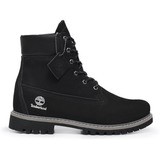 Bota Timberland Classica 10061 Couro Legitimo Cano Médio