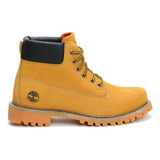 Bota Timberland Clássica Inch Couro Nobuck Sola Latex C nf