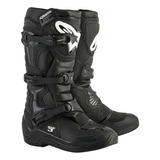 Bota Trilha Motocross Alpinestars Tech 3 Preto Motoqueiro