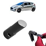 Botão Aciona E Trava Puxador Freio DE Mão Compatível Com New Fiesta Sel Style 2014 Á 2019 -BLACK-