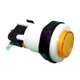 Botão Acrilico rosca micro Para Fliperama Arcade Am 10 Pçs