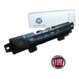 Botao Alerta Painel Fiat Idea Palio 11 Orig Com Auxiliar