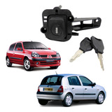 Botão Cilindro Chave Maçaneta Externa Porta Malas Clio Hatch