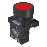 Botão Comando Impulso 1nf Vermelho Botão Pulsador 22mm
