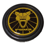 Botão De Buzina Central Volantes Lotse Logo Puma Amarelo