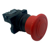 Botão De Emergência C trava 22mm Plástico Vermelho 1nf 380v