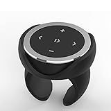 Botão De Mídia à Prova D água Controle Remoto Selfie Carro Motocicleta Volante Música Para IPhone Ou Android Com Suporte