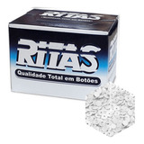 Botão De Pressão Tic Tac 12mm Ritas Branco Caixa Com 200 Un