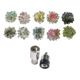 Botão Eberle Latão Do 1mm Kit X 200 Unidades
