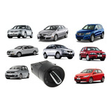 Botão Farol Milha Neblina Vw Redondo Cromado 17pinos