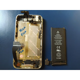 Botão Home Conector De Carga E Bateria iPhone 4 A 1387