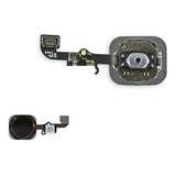 Botão Home Início Cabo Flat Flex Para iPhone 6 Plus Preto