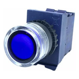Botão Iluminado Weg Azul 24v 1na Cswfaceado Bloco 1na