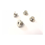 Botão Imã Magnéticos Nickel Rebite 2 Lados 14mm 200 Pares