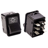 Botão Interruptor Geral De Luzes 24v Caminhão