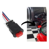 Botão Interruptor Pisca Alerta Auxiliar Universal Moto Carro