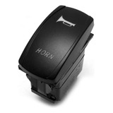 Botão Interruptor Push Button Para Buzina Horn Preto Led Nfe