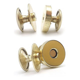 Botao Magnetico Rebite Utfr 748 14mm C 20 Dourado