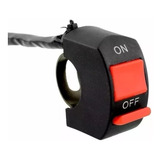 Botão On Off Tomada Interruptor Farol Auxiliar Milha Moto