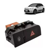 Botão Painel Pisca Alerta Trava Porta Citroen C3 2017 A 2020