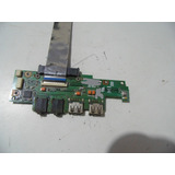 Botão Placa Power Usb Áudio Notebook Asus Eee Pc 1101ha