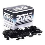 Botão Pressão Tic Tac 12mm Preto Ritas Caixa Com 200 Unidades