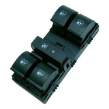 Botão Vidro Elétrico Quadruplo Led Ambar Palio