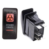 Botão Zumbi Utv Can Am Commander Maverick Polaris Laranja
