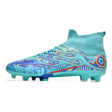 Botas Altas Antiderrapantes De Futebol Ao Ar Livre